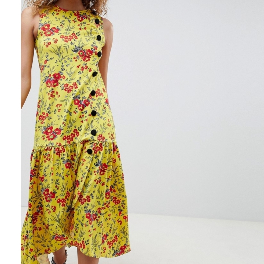 ASOS Floral Maxi Dress